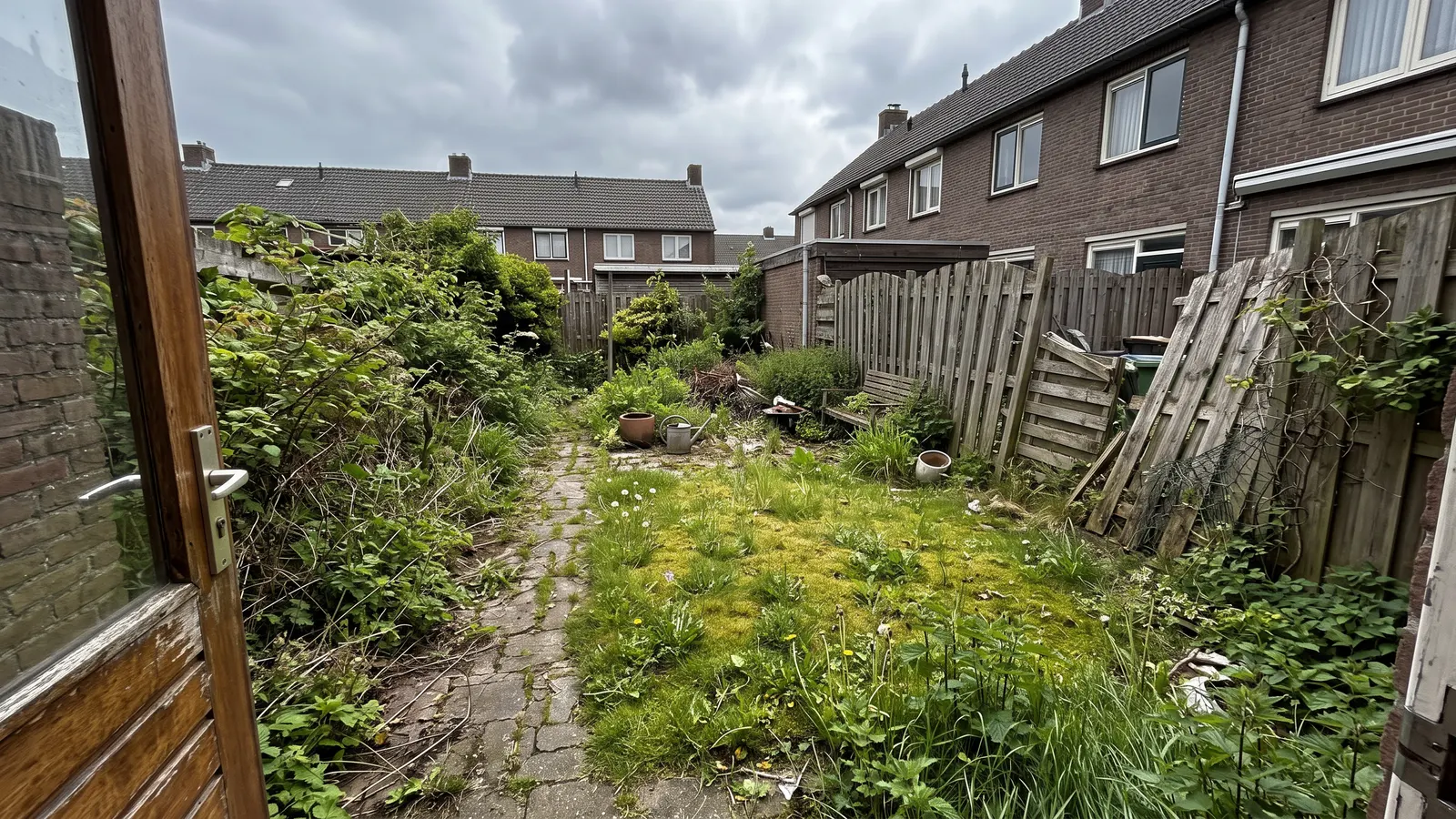 Situatie vóór de werkzaamheden