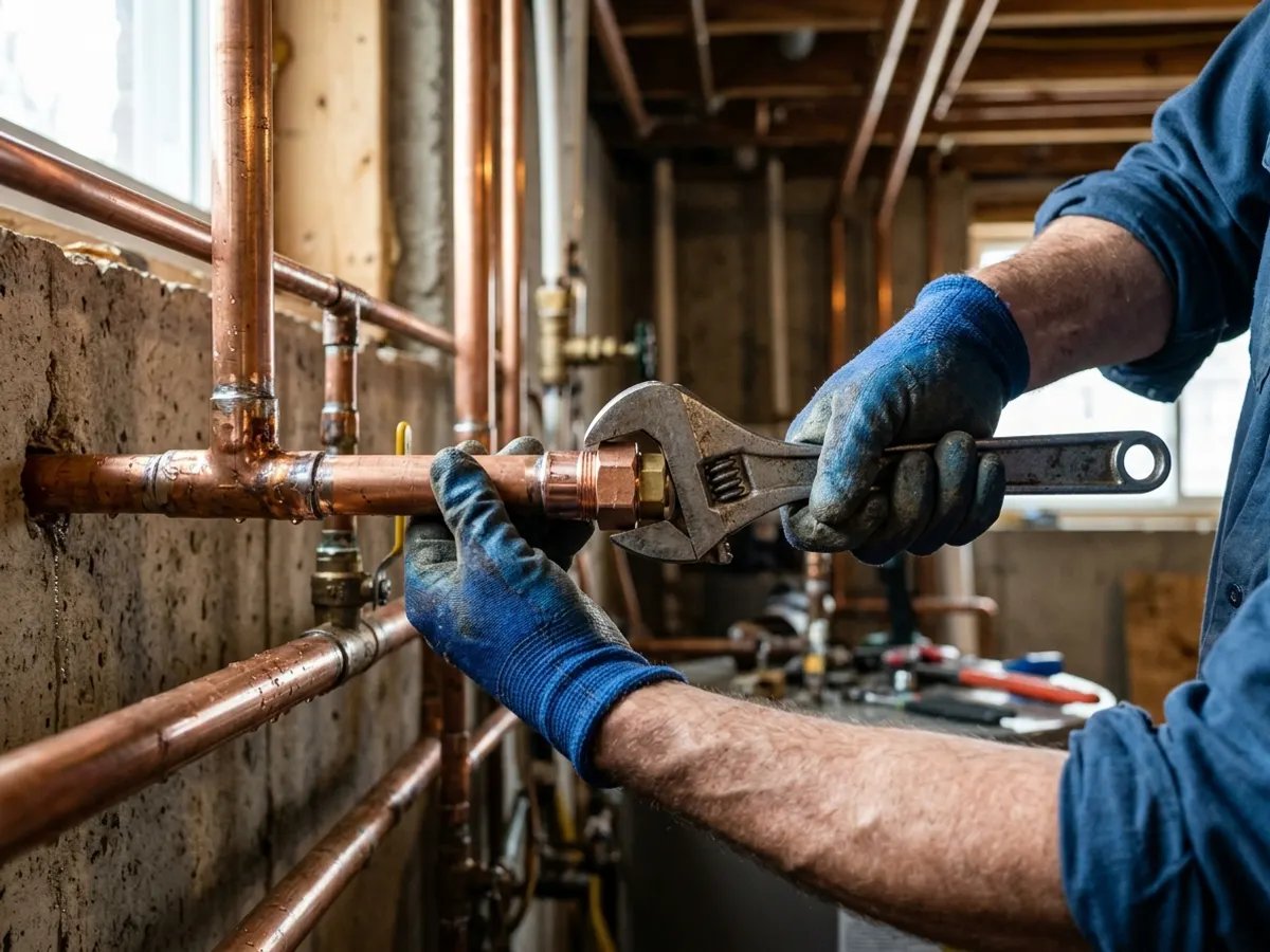 Strak afgewerkt sanitair en leidingwerk