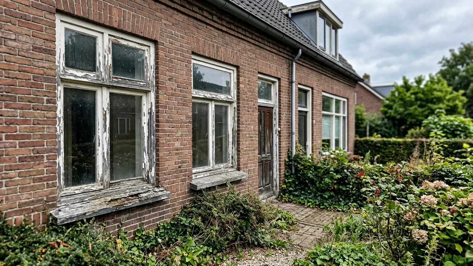Situatie vóór de werkzaamheden